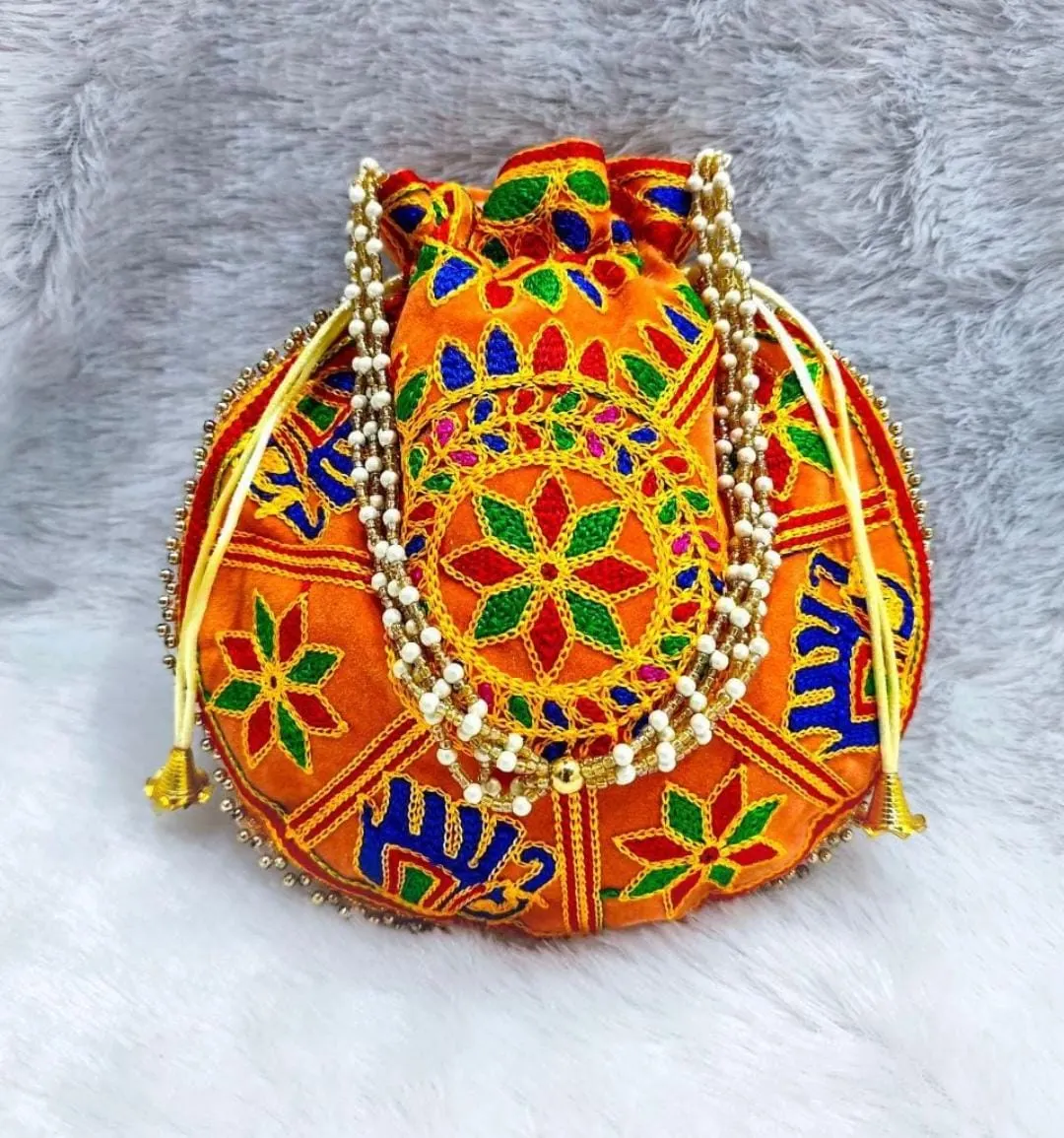 Beautiful Embroidery Potli