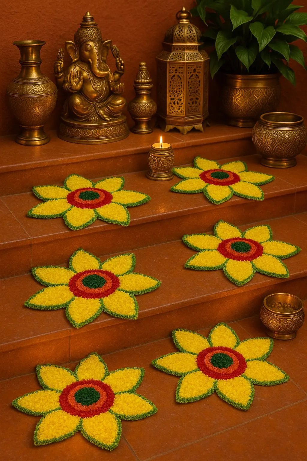 Rangoli Floor Mats