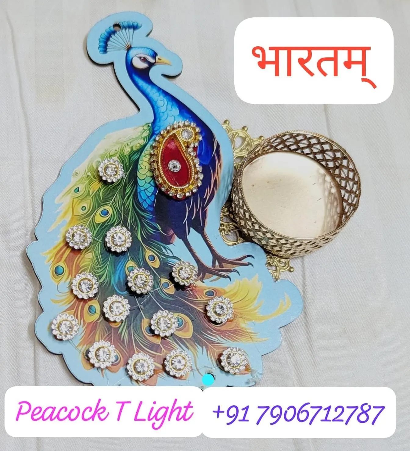 Peacock T Light