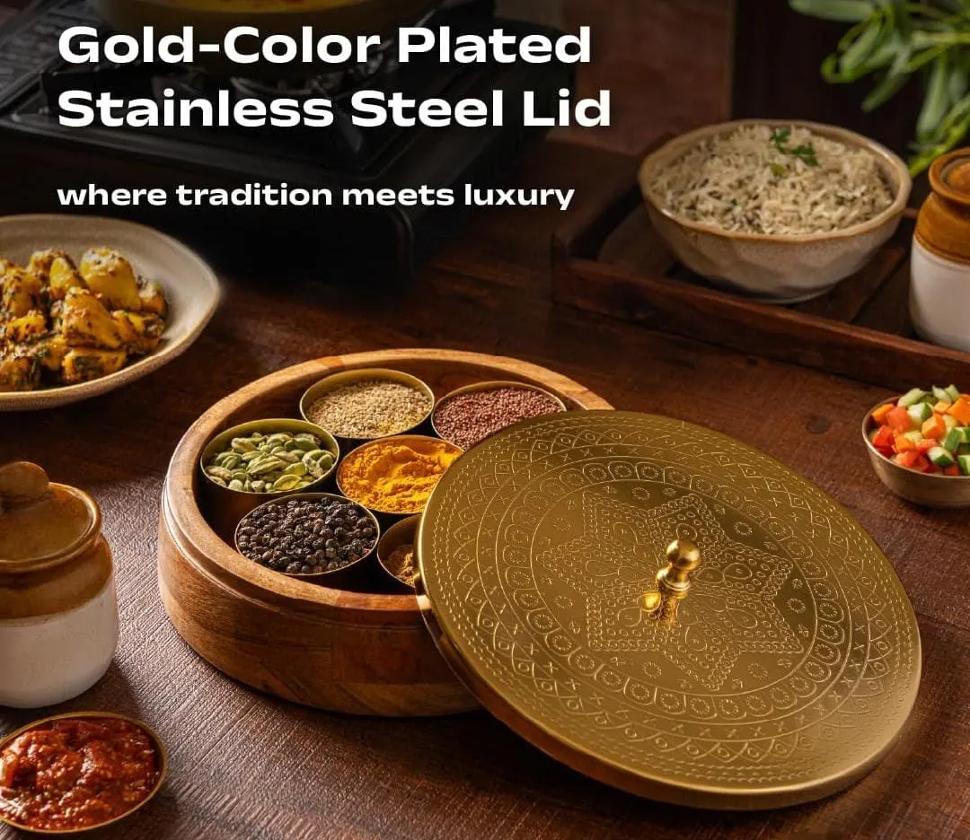Spice Box (Masale Dani) for Kitchen